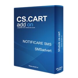Add-on CS-Cart - Notificare SMS prin SMSadvert