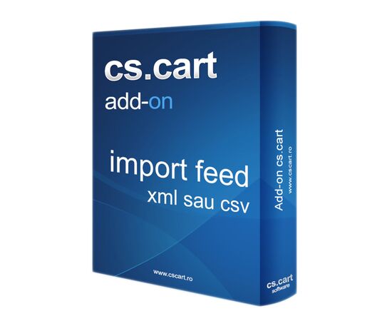 Add-on CS-Cart - Import produse din feed CSV sau XML