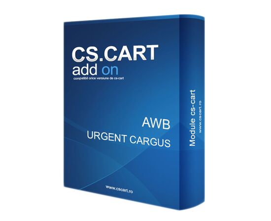 Add-on CS-Cart - Integrare AWB URGENT CARGUS