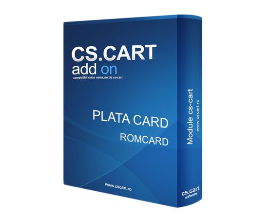 Integrare plata cu cardul prin Romcard - Modul CS-Cart